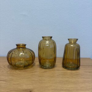 DK Design Vasen Satz von 3 Dayah Sand