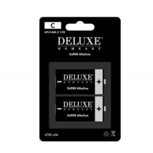 Deluxe Homeart-Batterien 2 X C