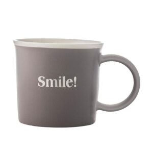 Gusta Becher Lächeln Braun