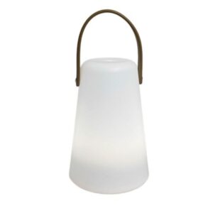 Home Society Kerze Laterne Ozean LED für draußen Braun