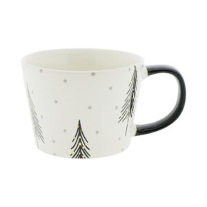 Home Society Becher Weihnachten Schwarz und Weiß