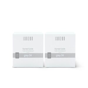 Janzen Duftkerze Grau O4 2er-Pack
