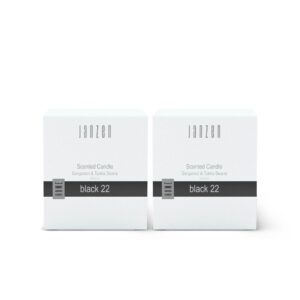 Janzen Duftkerze Schwarz 22 2er-Pack