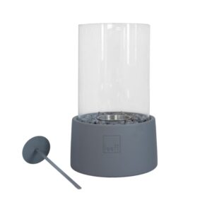 Leeff Tisch Feuerstelle Grau