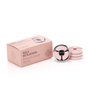 Max Benjamin Auto Parfüm Französisch Leinen Wasser Geschenk-Set