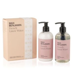 Max Benjamin Geschenkset Hand & Body French Linen Wasser
