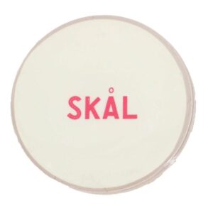 Satz von 6 Untersetzern mit dem Motiv "Cheers"