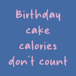 Kachel Birthday Cake Calories