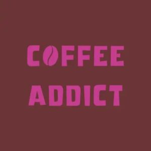 Kachel Kaffee Süchtiger