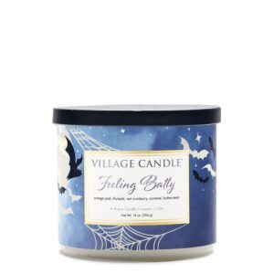 Village Candle Tumbler Feeling Batty - Halloween