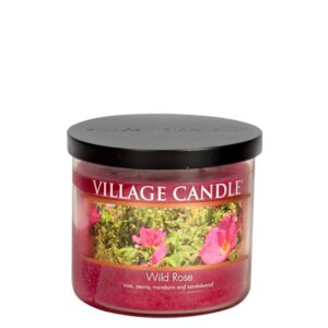 Village Candle Tumbler Wild Roses