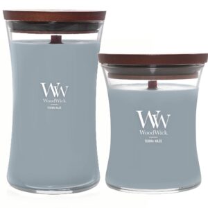 WoodWick Duo Large & Medium Kerze Terra Haze