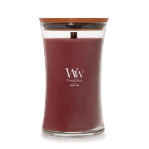 WoodWick Große Kerze Rouge Oud