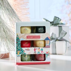 Yankee Candle 6 gefüllte Votive Geschenkset Apres Ski Kollektion