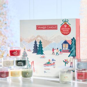 Yankee Candle 9 gefüllte Votivbücher Geschenkset Apres Ski Kollektion