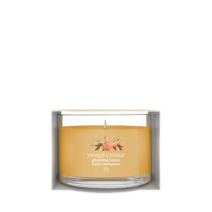 Yankee Candle Gefüllte Votive Glitzernde Blätter