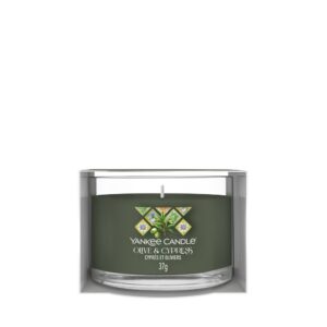 Yankee Candle Gefüllte Votivkerze Olive & Zypresse