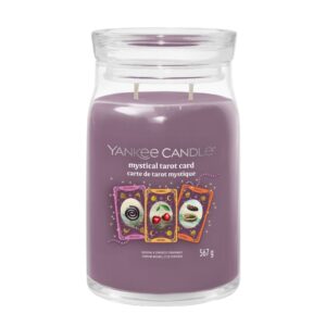 Yankee Candle Unterschrift großes Glas mystische Tarot-Karte