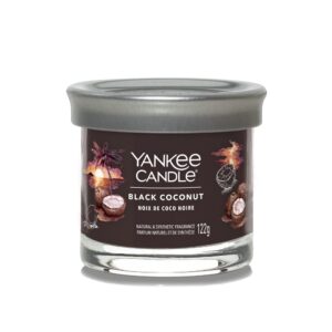 Yankee Candle Signature Kleiner Becher Schwarz Kokosnuss
