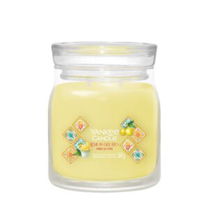Yankee Kerze Signature Medium Jar Zitrone Gelato