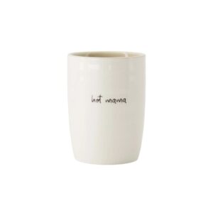 Zusss Kaffeebecher hot mama weiß/sand/schwarz