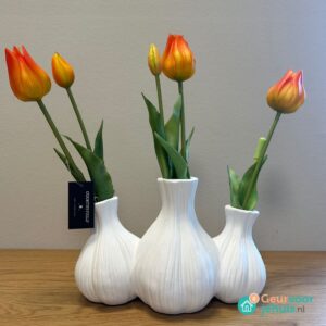 Countryfield Tulpe Vase Fabio - Weiß
