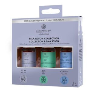 Chesapeake Bay Ultrasonic Aroma Oil 3-pack Relaxation