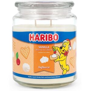 Haribo-Duftkerze Vanille-Waffel-Creme