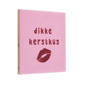 Kacheldicker Weihnachtskuss