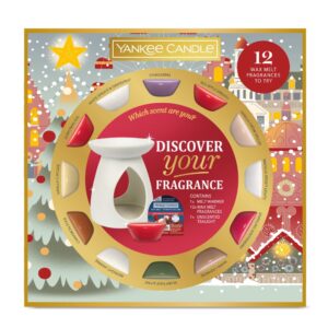 Yankee Candle 12 Wachsschmelzen & Wärmer Geschenkset Passport to the Holidays