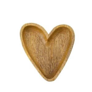 Zusss Holzschale Herz S natur