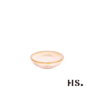 Home Society Schale für bernsteinfarbene Cremewürfel
