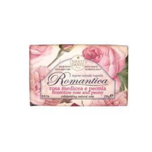 Nesti Dante Romantica Rose & Pfingstrose Seife 250gr.