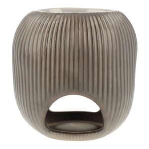 Duftchips Wachs Brenner Oval Hoch Bronze