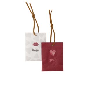 Zusss Duftsachet 2er Set Weiß Rot