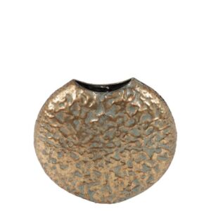 Countryfield Vase, oval, Lisa May S, gold