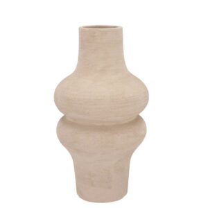 DK Design Vase Lisboa Sand Glühbirne Hoch