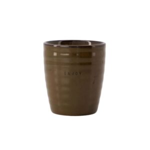 Zusss Kaffeebecher Enjoy Brown