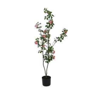 Countryfield Künstliche Pflanze Bauhinia Orchidee Baum Blüte Baum Rosa 120 cm