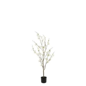 Countryfield Künstliche Pflanze Prunus Blossom Tree Weiß 150 cm