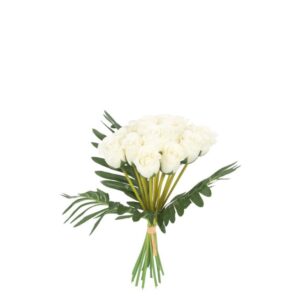Countryfield-Strauß „Rosen Weiß“, 35 cm, 15 Stück