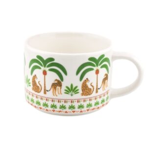 Homebound by KY Kaffeetasse, grün, mit Henkel