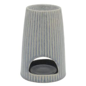 Duftchips Wax Burner Rippe grau waschen