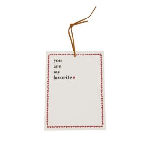 Zusss Duftsachet Favorit weiß/rot