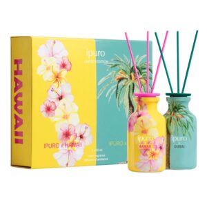 Ipuro Reed Diffuser Hawai & Dubai 2 x 50 ml