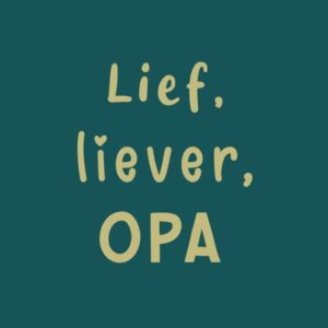 Fliese Lieb, Liebster, Opa