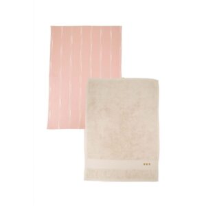 Zusss Küchen-Set Streifen Herzen