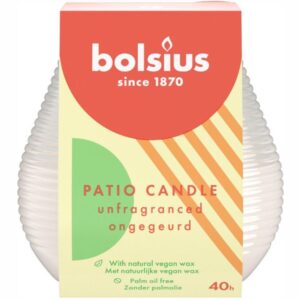 Bolsius Außenkerze / Patiolight White