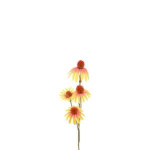 Countryfield Kunstblume Echinacea Gelb-Orange