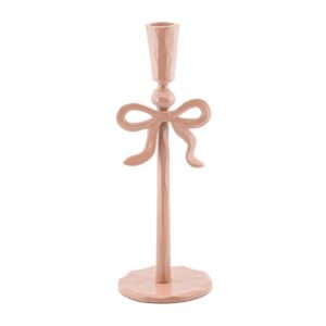 Homebound by KY Kerzenhalter mit Schleife, rosa, M